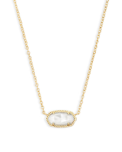 Kendra Scott Elisa Pendant Necklace in Ivory Mother-Of-Pearl-Necklaces-Kendra Scott-Market Street Nest, Fashionable Clothing, Shoes and Home Décor Located in Mabank, TX