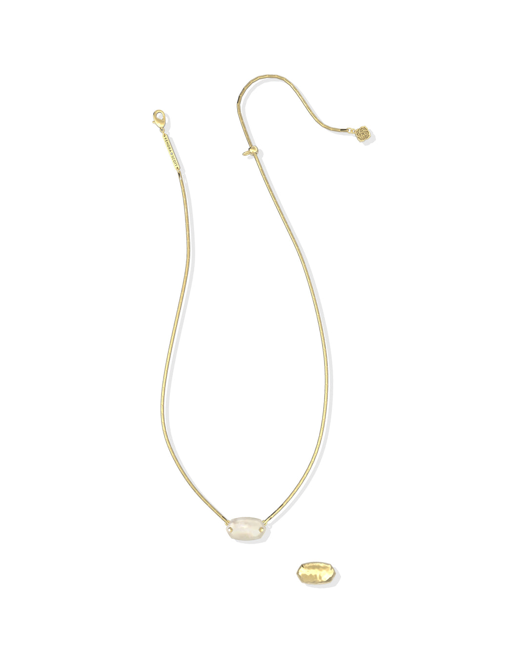 Kendra Scott Elisa Riveted Pendant Necklace-01-Jewelry-Kendra Scott-Market Street Nest, Fashionable Clothing, Shoes and Home Décor Located in Mabank, TX