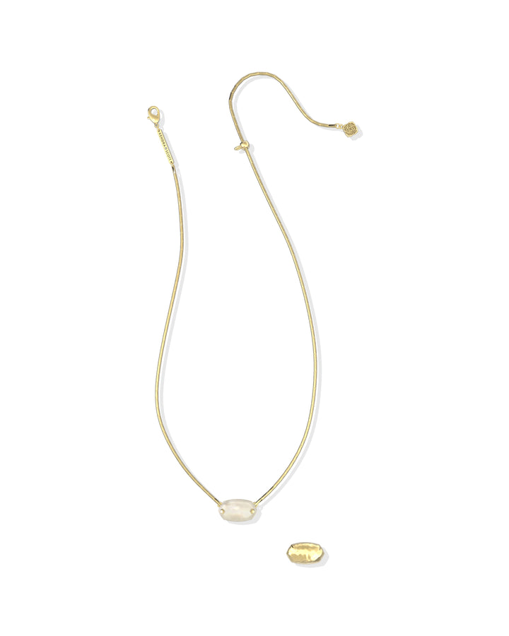 Kendra Scott Elisa Riveted Pendant Necklace-01-Jewelry-Kendra Scott-Market Street Nest, Fashionable Clothing, Shoes and Home Décor Located in Mabank, TX