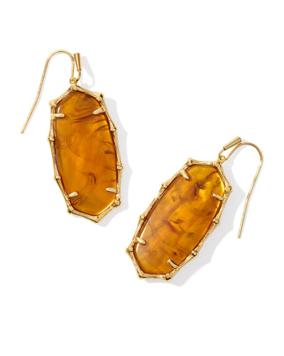 Kendra Scott Elle Bamboo Frame Drop Earrings-Earrings-Kendra Scott-Market Street Nest, Fashionable Clothing, Shoes and Home Décor Located in Mabank, TX