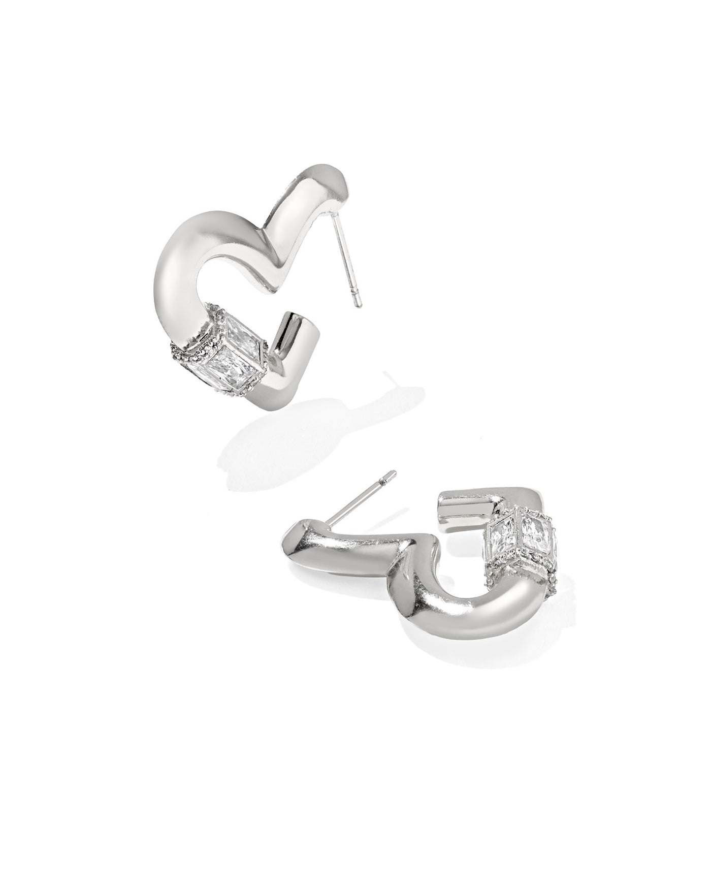 Kendra Scott Emery Heart Hoop Earrings-Earrings-Kendra Scott-Market Street Nest, Fashionable Clothing, Shoes and Home Décor Located in Mabank, TX