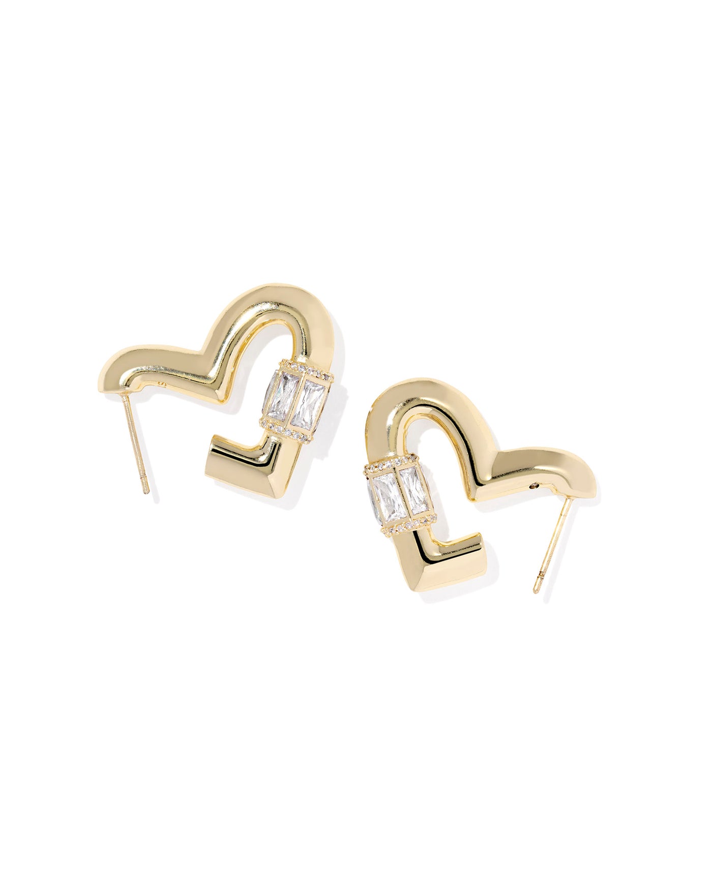 Kendra Scott Emery Heart Hoop Earrings-Earrings-Kendra Scott-Market Street Nest, Fashionable Clothing, Shoes and Home Décor Located in Mabank, TX