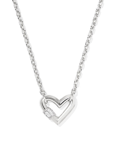 Kendra Scott Emery Heart Short Pendant Necklace-Necklaces-Kendra Scott-Market Street Nest, Fashionable Clothing, Shoes and Home Décor Located in Mabank, TX