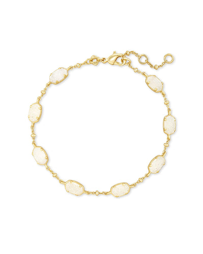 Kendra Scott Emilie Link Bracelet Gold Iridescent Drusy-Bracelets-Kendra Scott-Market Street Nest, Fashionable Clothing, Shoes and Home Décor Located in Mabank, TX