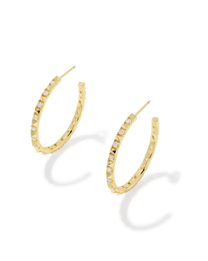 Kendra Scott Fate Hoop Earrings-01-Jewelry-Kendra Scott-Market Street Nest, Fashionable Clothing, Shoes and Home Décor Located in Mabank, TX
