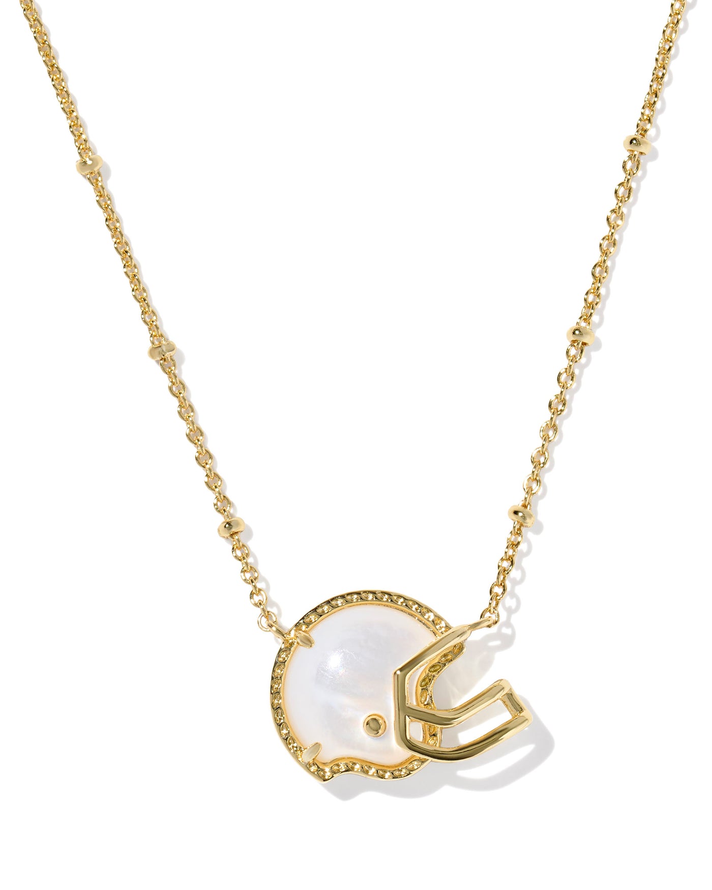 Kendra Scott Football Helmet Pendant Necklace-Necklaces-Kendra Scott-Market Street Nest, Fashionable Clothing, Shoes and Home Décor Located in Mabank, TX