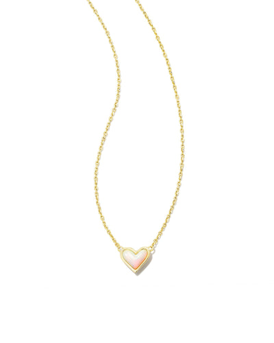 Kendra Scott Framed Ari Heart Short Pendant Necklace-Necklaces-Kendra Scott-Market Street Nest, Fashionable Clothing, Shoes and Home Décor Located in Mabank, TX