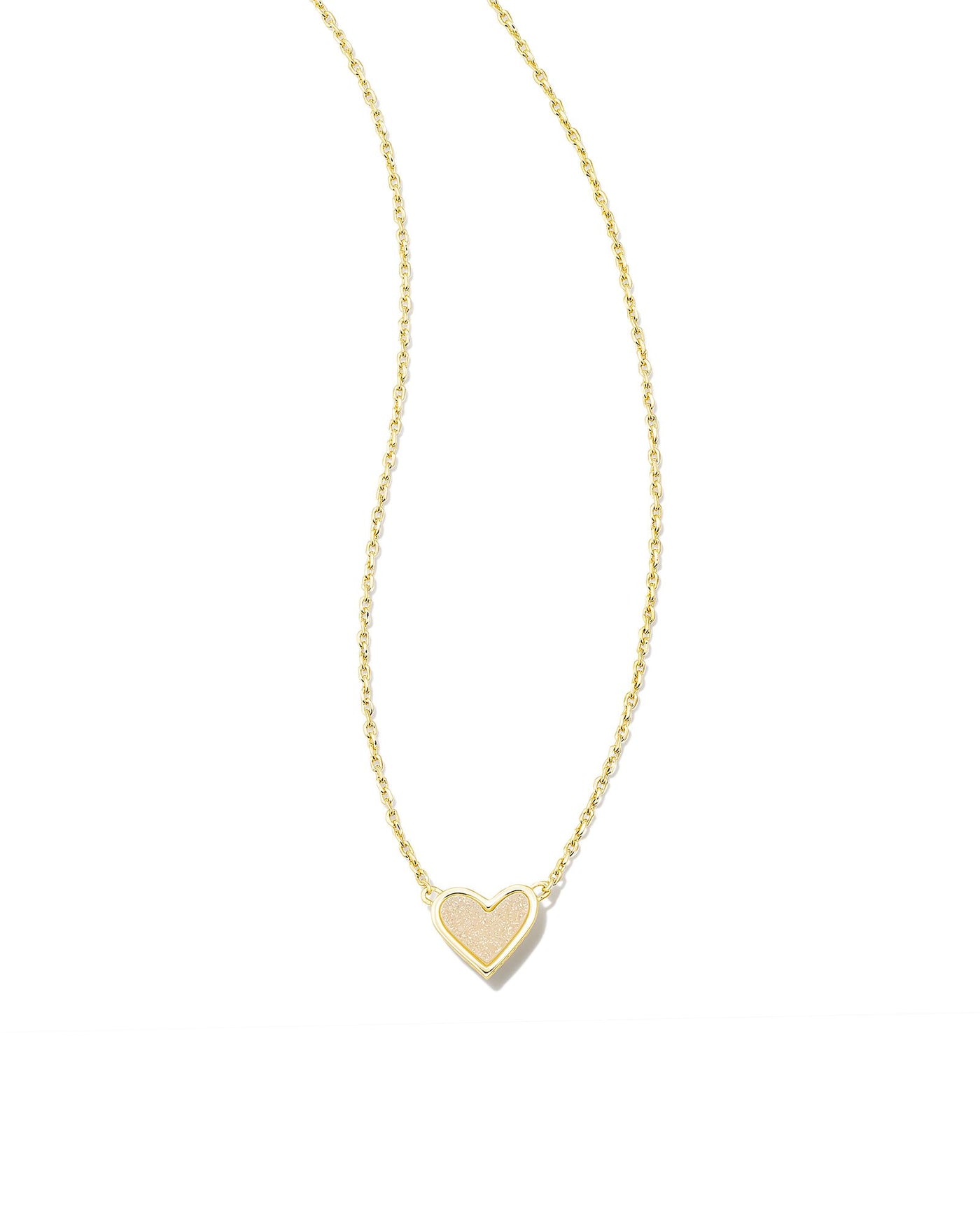 Kendra Scott Framed Ari Heart Short Pendant Necklace-Necklaces-Kendra Scott-Market Street Nest, Fashionable Clothing, Shoes and Home Décor Located in Mabank, TX