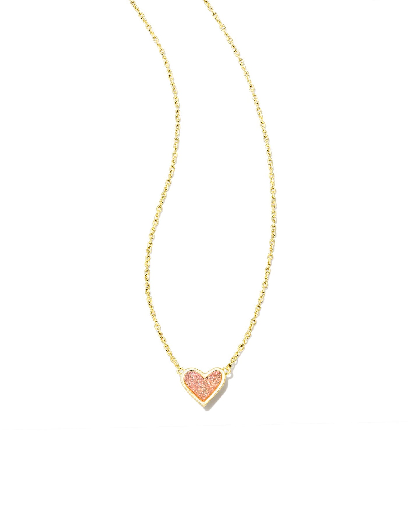 Kendra Scott Framed Ari Heart Short Pendant Necklace-Necklaces-Kendra Scott-Market Street Nest, Fashionable Clothing, Shoes and Home Décor Located in Mabank, TX