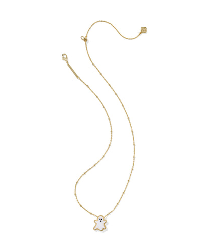 Kendra Scott Ghost Short Pendant Necklace Golde White Mother of Pearl-Necklaces-Kendra Scott-Market Street Nest, Fashionable Clothing, Shoes and Home Décor Located in Mabank, TX