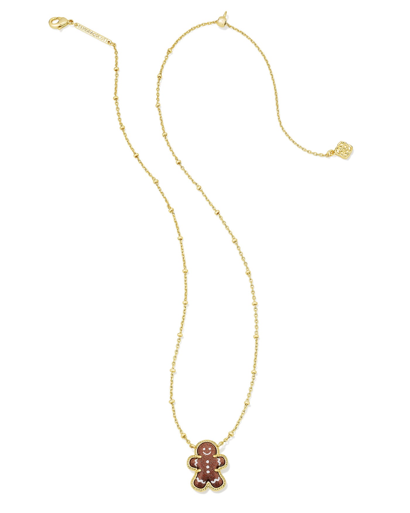 Kendra Scott Gingerbread Gold Short Pendant Necklace-Necklaces-Kendra Scott-Market Street Nest, Fashionable Clothing, Shoes and Home Décor Located in Mabank, TX