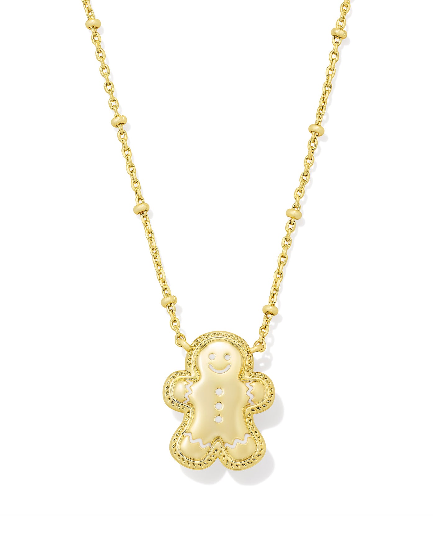 Kendra Scott Gingerbread Gold Short Pendant Necklace-Necklaces-Kendra Scott-Market Street Nest, Fashionable Clothing, Shoes and Home Décor Located in Mabank, TX