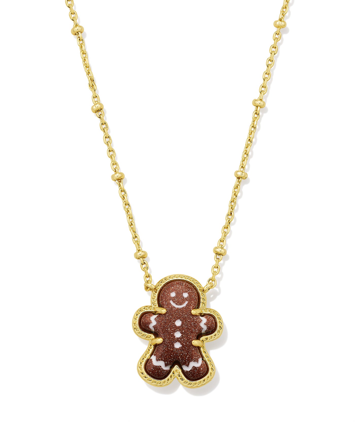 Kendra Scott Gingerbread Gold Short Pendant Necklace-Necklaces-Kendra Scott-Market Street Nest, Fashionable Clothing, Shoes and Home Décor Located in Mabank, TX
