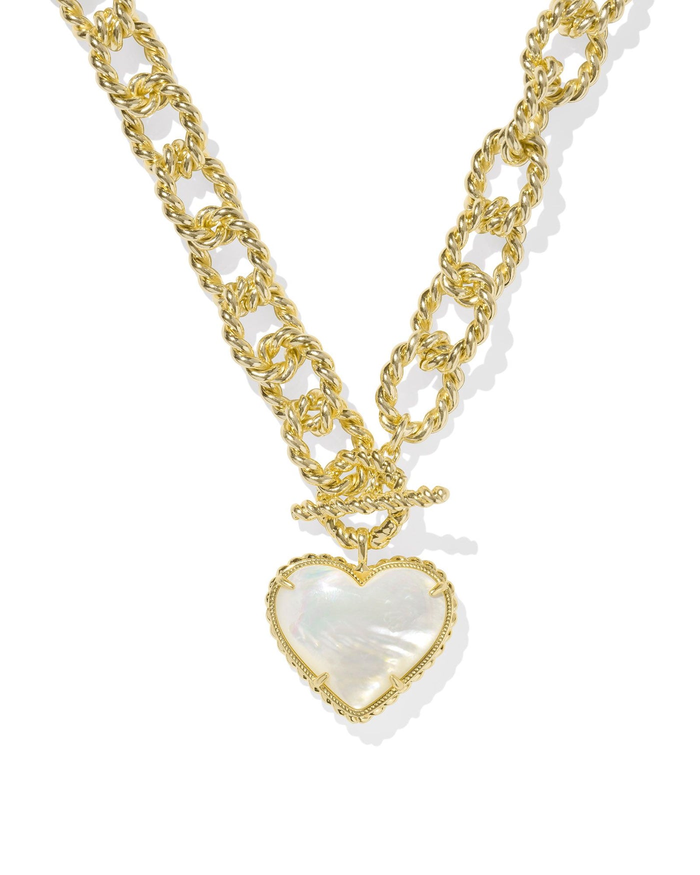 Kendra Scott Haisley Heart Statement Necklace-Necklaces-Kendra Scott-Market Street Nest, Fashionable Clothing, Shoes and Home Décor Located in Mabank, TX