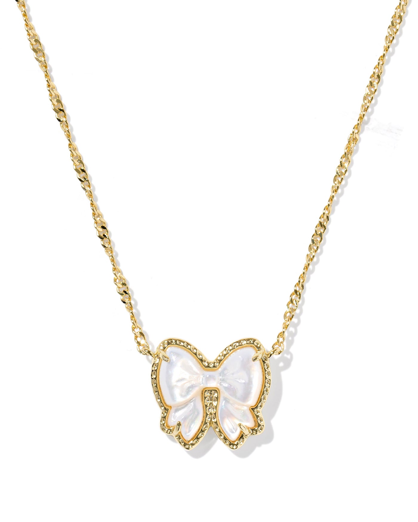 Kendra Scott Haley Bow Short Pendant Necklace-Necklaces-Kendra Scott-Market Street Nest, Fashionable Clothing, Shoes and Home Décor Located in Mabank, TX
