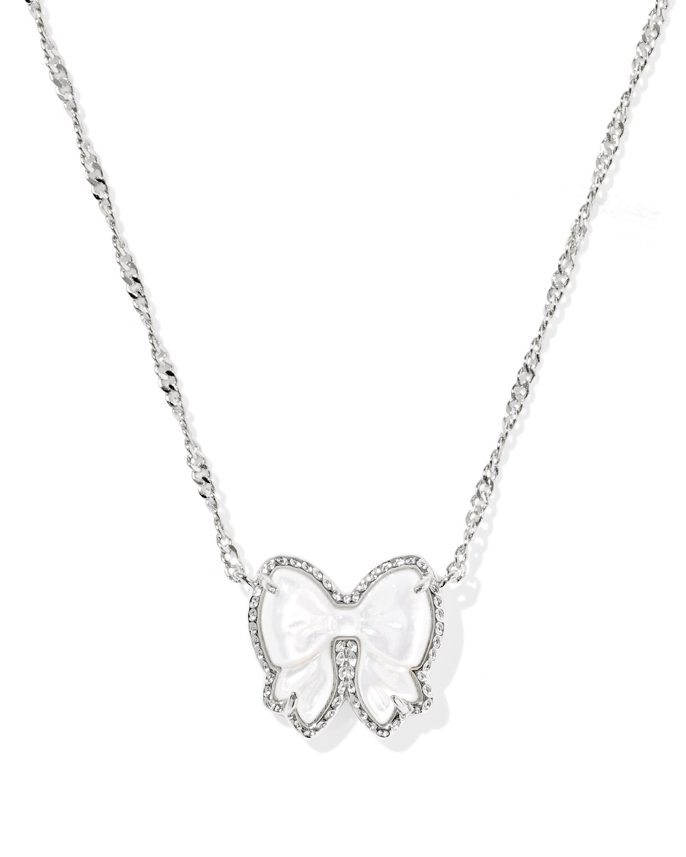 Kendra Scott Haley Bow Short Pendant Necklace-Necklaces-Kendra Scott-Market Street Nest, Fashionable Clothing, Shoes and Home Décor Located in Mabank, TX