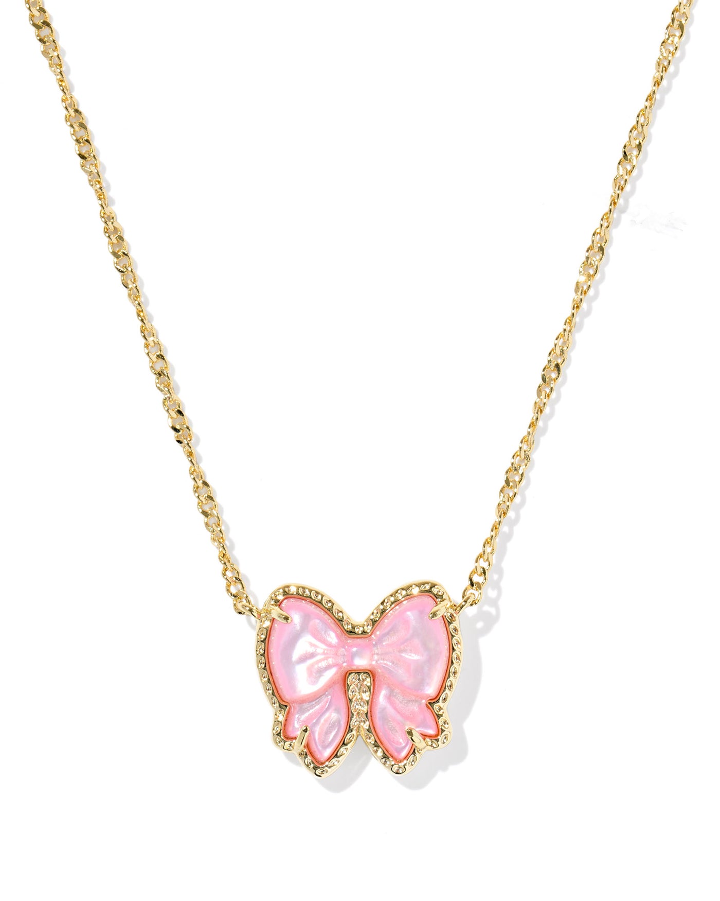 Kendra Scott Haley Bow Short Pendant Necklace-Necklaces-Kendra Scott-Market Street Nest, Fashionable Clothing, Shoes and Home Décor Located in Mabank, TX