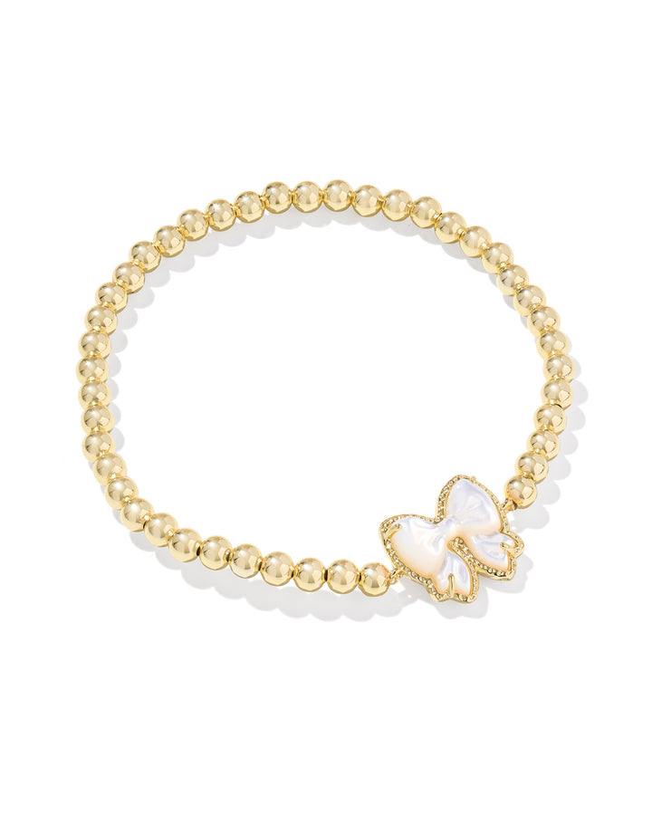Kendra Scott Haley Gold Bow Stretch Bracelet-Bracelets-Kendra Scott-Market Street Nest, Fashionable Clothing, Shoes and Home Décor Located in Mabank, TX