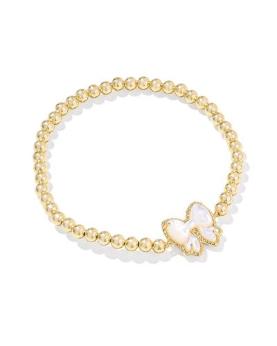 Kendra Scott Haley Gold Bow Stretch Bracelet-Bracelets-Kendra Scott-Market Street Nest, Fashionable Clothing, Shoes and Home Décor Located in Mabank, TX