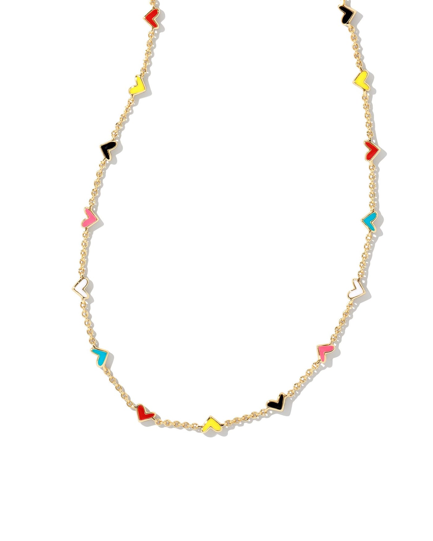 Kendra Scott Haven Heart Strand Necklace in Multi Mix-Necklaces-Kendra Scott-Market Street Nest, Fashionable Clothing, Shoes and Home Décor Located in Mabank, TX