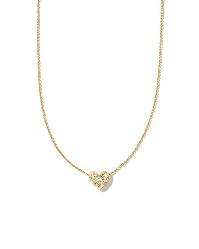 Kendra Scott Holland Heart Pendant Necklace-Necklaces-Kendra Scott-Market Street Nest, Fashionable Clothing, Shoes and Home Décor Located in Mabank, TX