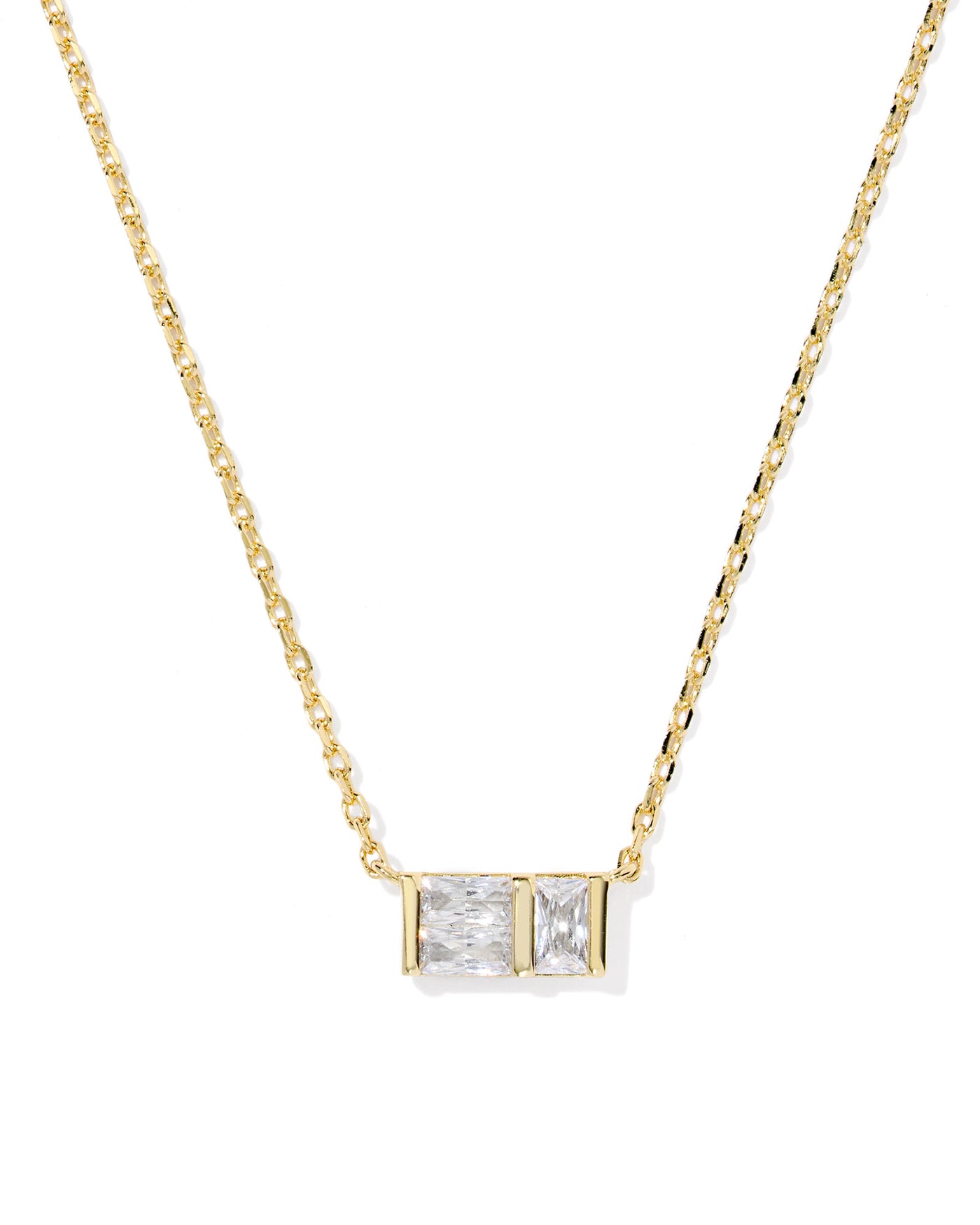 Kendra Scott Jamie Gold Short Pendant Necklace-Necklaces-Kendra Scott-Market Street Nest, Fashionable Clothing, Shoes and Home Décor Located in Mabank, TX