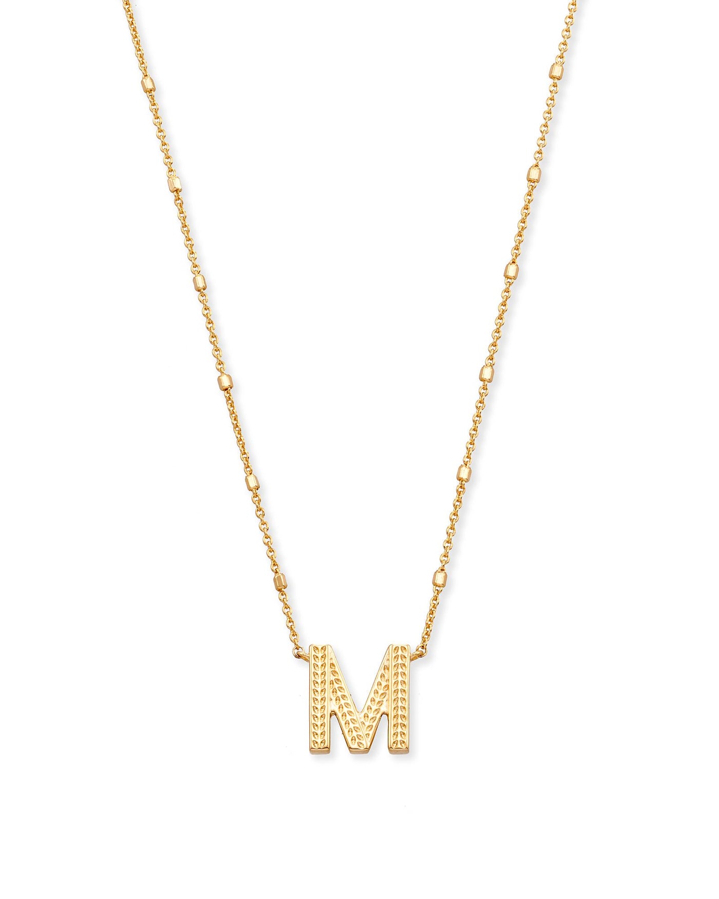 Kendra Scott Letter Pendant Necklace-Necklaces-Kendra Scott-Market Street Nest, Fashionable Clothing, Shoes and Home Décor Located in Mabank, TX