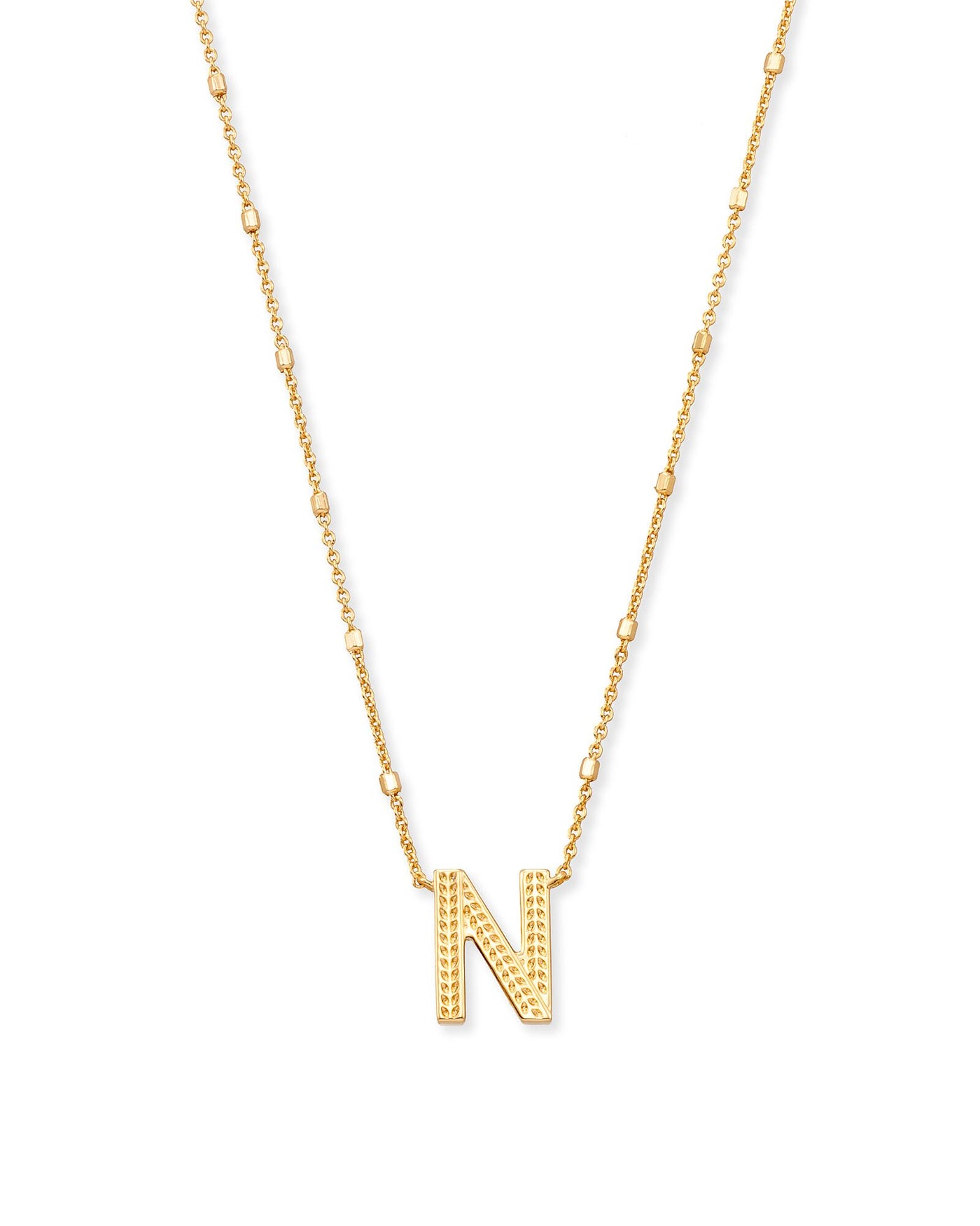 Kendra Scott Letter Pendant Necklace-Necklaces-Kendra Scott-Market Street Nest, Fashionable Clothing, Shoes and Home Décor Located in Mabank, TX