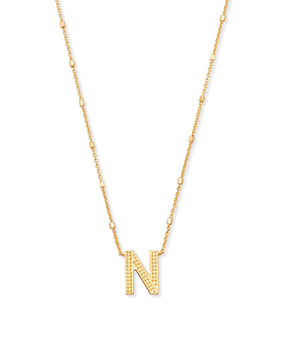 Kendra Scott Letter Pendant Necklace-Necklaces-Kendra Scott-Market Street Nest, Fashionable Clothing, Shoes and Home Décor Located in Mabank, TX