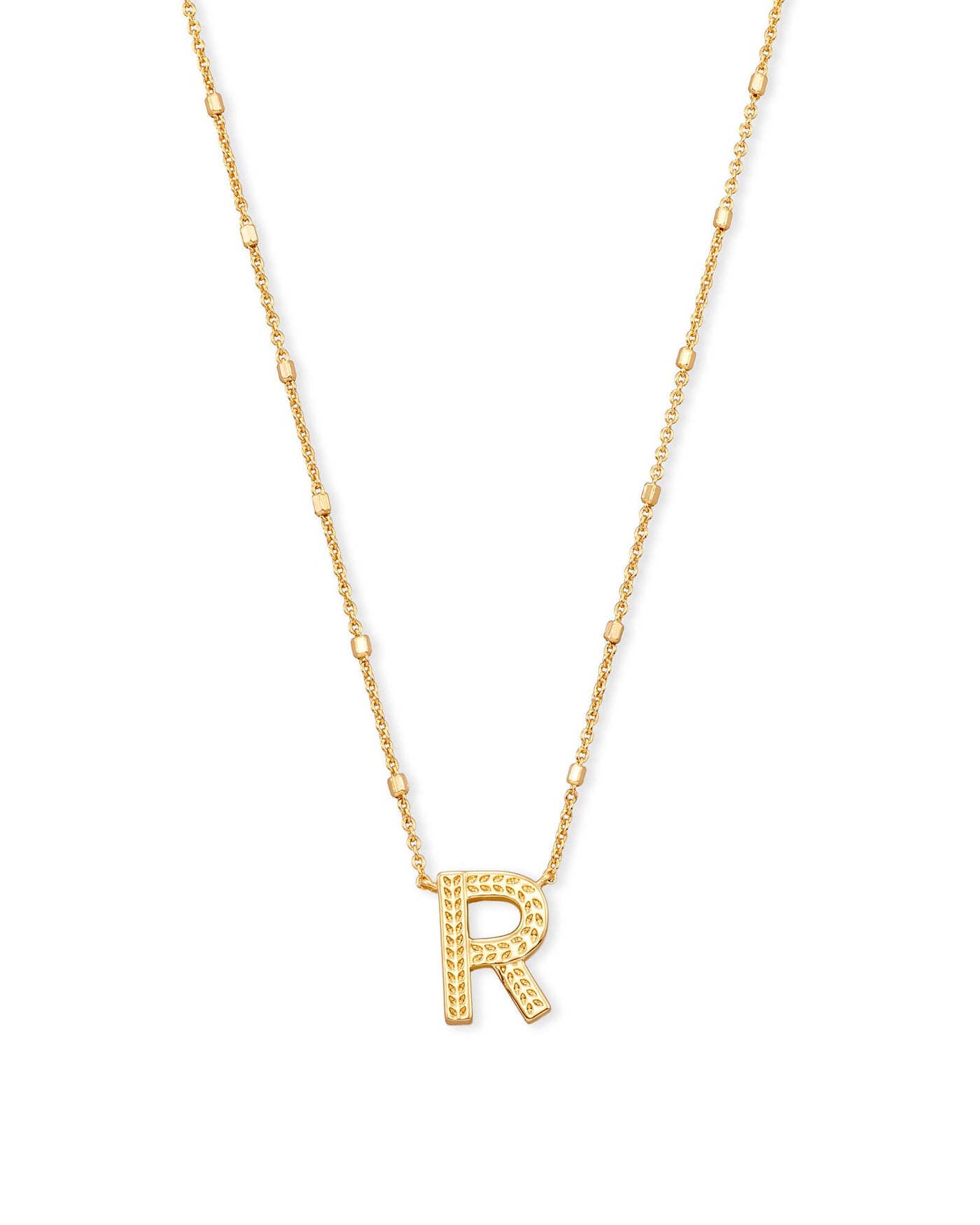 Kendra Scott Letter Pendant Necklace-Necklaces-Kendra Scott-Market Street Nest, Fashionable Clothing, Shoes and Home Décor Located in Mabank, TX
