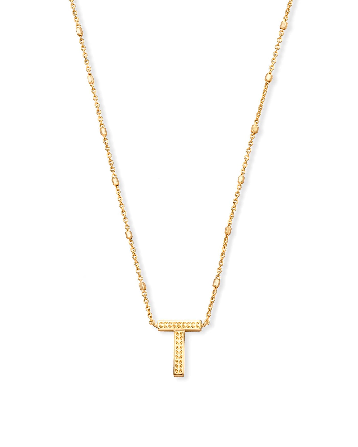 Kendra Scott Letter Pendant Necklace-Necklaces-Kendra Scott-Market Street Nest, Fashionable Clothing, Shoes and Home Décor Located in Mabank, TX