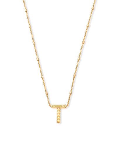 Kendra Scott Letter Pendant Necklace-Necklaces-Kendra Scott-Market Street Nest, Fashionable Clothing, Shoes and Home Décor Located in Mabank, TX