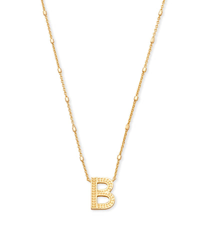 Kendra Scott Letter Pendant Necklace-Necklaces-Kendra Scott-Market Street Nest, Fashionable Clothing, Shoes and Home Décor Located in Mabank, TX