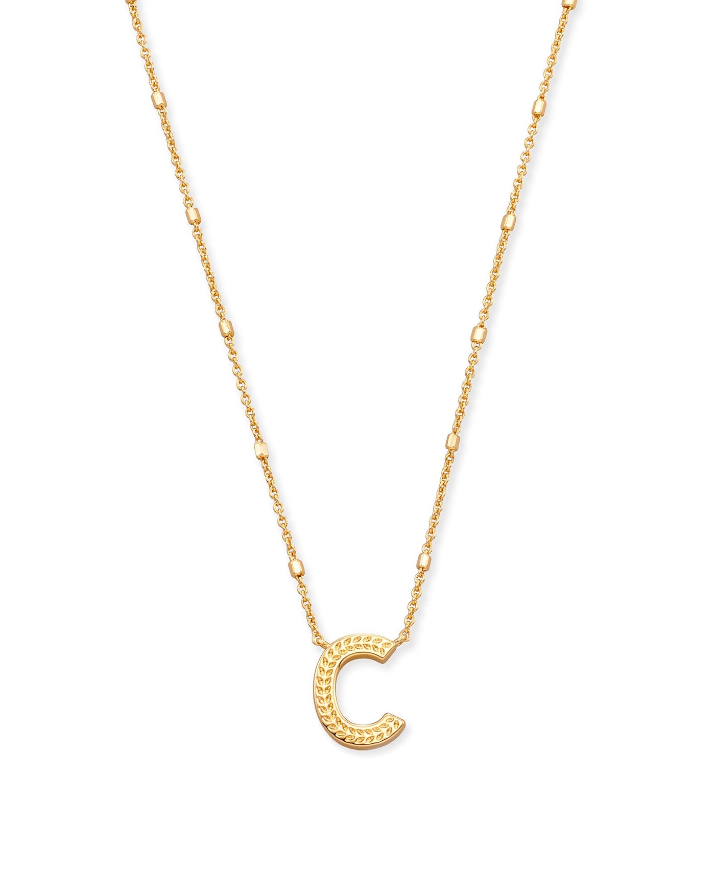 Kendra Scott Letter Pendant Necklace-Necklaces-Kendra Scott-Market Street Nest, Fashionable Clothing, Shoes and Home Décor Located in Mabank, TX
