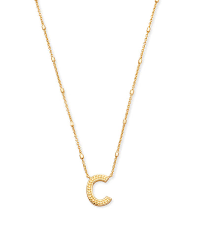 Kendra Scott Letter Pendant Necklace-Necklaces-Kendra Scott-Market Street Nest, Fashionable Clothing, Shoes and Home Décor Located in Mabank, TX