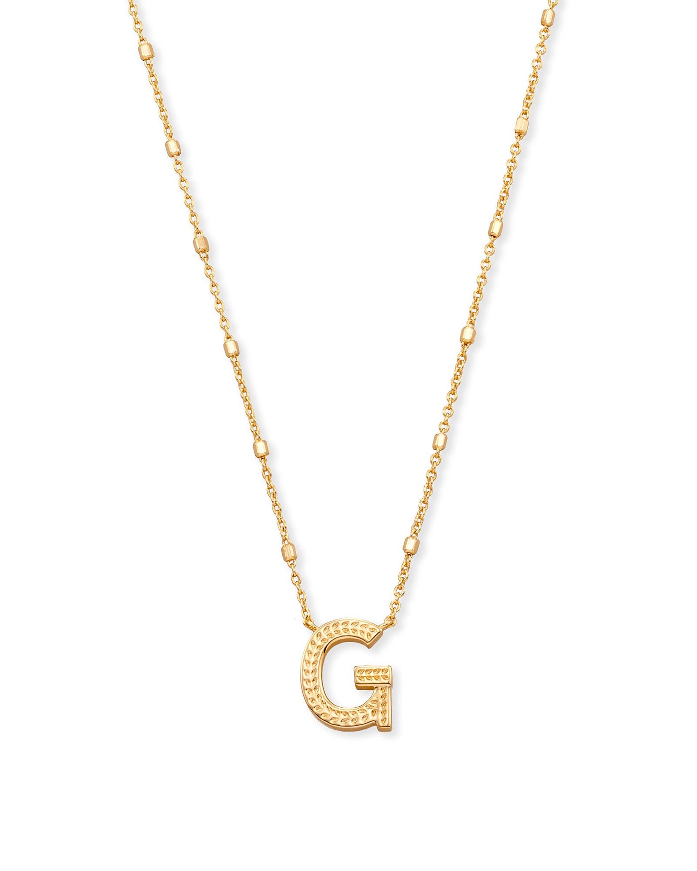Kendra Scott Letter Pendant Necklace-Necklaces-Kendra Scott-Market Street Nest, Fashionable Clothing, Shoes and Home Décor Located in Mabank, TX
