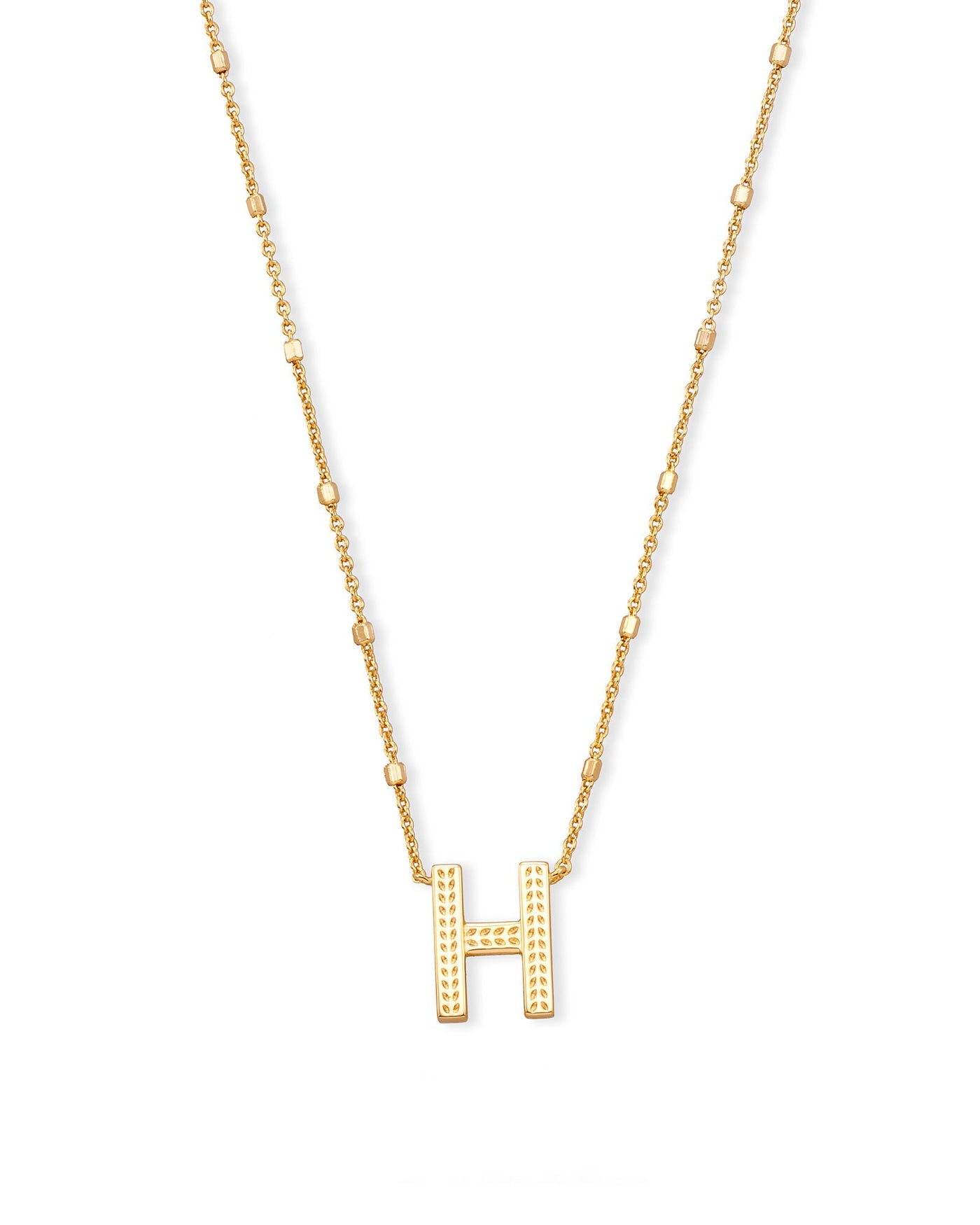 Kendra Scott Letter Pendant Necklace-Necklaces-Kendra Scott-Market Street Nest, Fashionable Clothing, Shoes and Home Décor Located in Mabank, TX