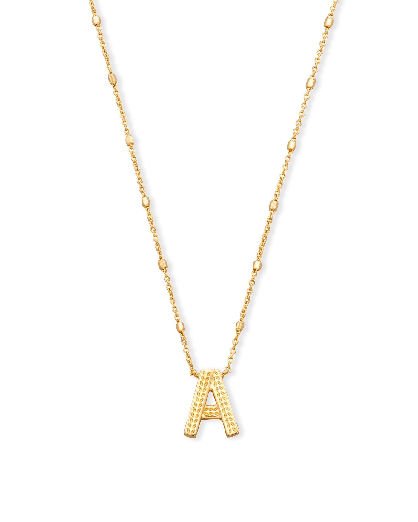 Kendra Scott Letter Pendant Necklace-Necklaces-Kendra Scott-Market Street Nest, Fashionable Clothing, Shoes and Home Décor Located in Mabank, TX