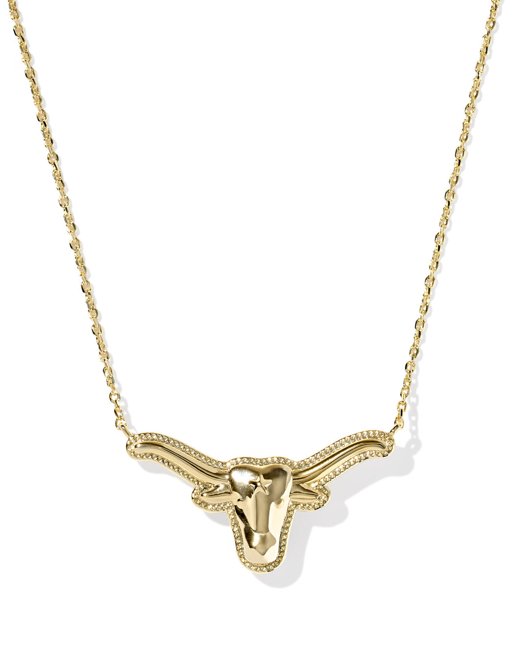 Kendra Scott Longhorn Short Pendant Necklace-01-Jewelry-Kendra Scott-Market Street Nest, Fashionable Clothing, Shoes and Home Décor Located in Mabank, TX