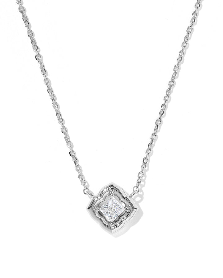 Kendra Scott Mallory Crystal Short Pendant Necklace-01-Jewelry-Kendra Scott-Market Street Nest, Fashionable Clothing, Shoes and Home Décor Located in Mabank, TX
