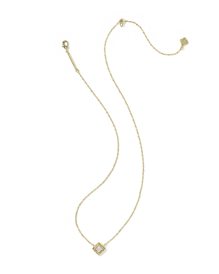 Kendra Scott Mallory Crystal Short Pendant Necklace-01-Jewelry-Kendra Scott-Market Street Nest, Fashionable Clothing, Shoes and Home Décor Located in Mabank, TX