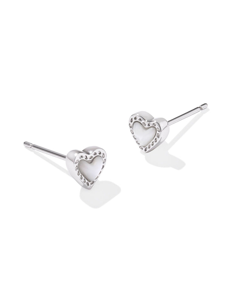 Kendra Scott Mini Ari Heart Stud Earrings-Earrings-Kendra Scott-Market Street Nest, Fashionable Clothing, Shoes and Home Décor Located in Mabank, TX