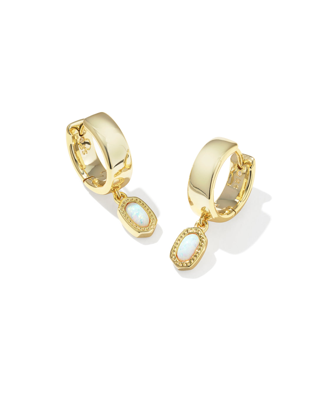 Kendra Scott Mini Ellie Wide Huggie Earrings-01-Jewelry-KENDRA SCOTT-Market Street Nest, Fashionable Clothing, Shoes and Home Décor Located in Mabank, TX