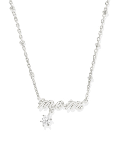 Kendra Scott Mom Crystal Short Pendant Necklace-Necklaces-Kendra Scott-Market Street Nest, Fashionable Clothing, Shoes and Home Décor Located in Mabank, TX