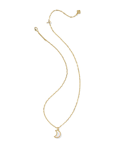 Kendra Scott Moon Short Pendant Necklace-Necklaces-Kendra Scott-Market Street Nest, Fashionable Clothing, Shoes and Home Décor Located in Mabank, TX