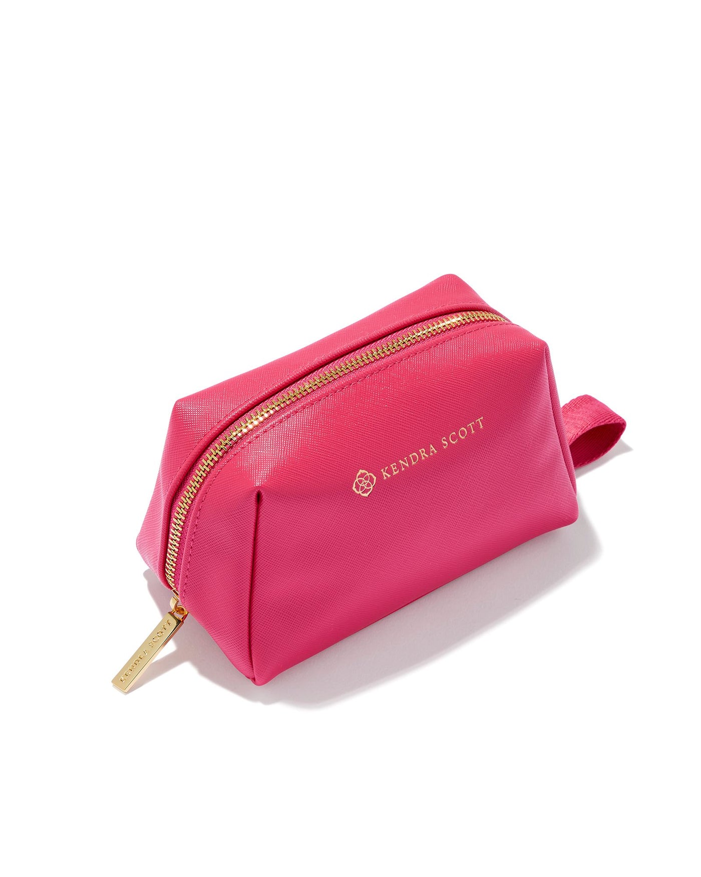 Hot Pink View. Kendra Scott Small Cosmetic Bags-Beauty & Wellness-Kendra Scott-Market Street Nest, Fashionable Clothing, Shoes and Home Décor Located in Mabank, TX