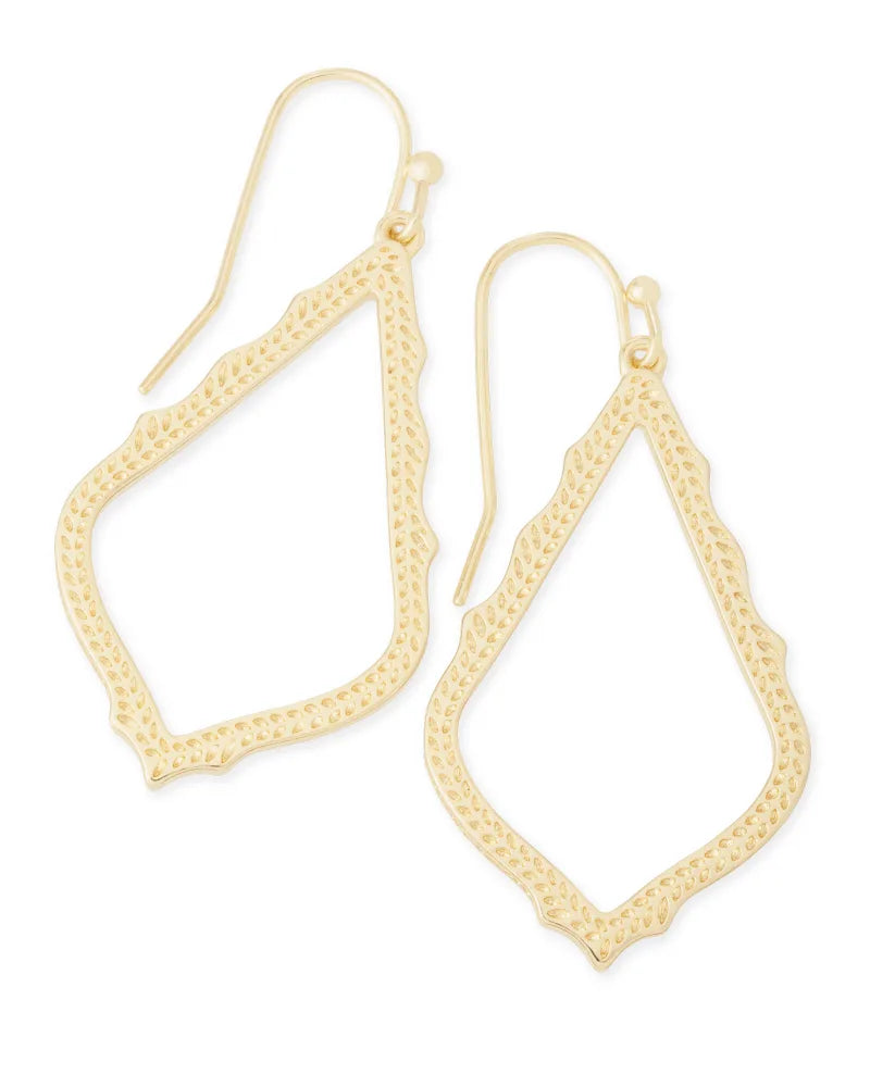 Kendra Scott Sophia Earrings in Gold-earrings-Kendra Scott-Market Street Nest, Fashionable Clothing, Shoes and Home Décor Located in Mabank, TX