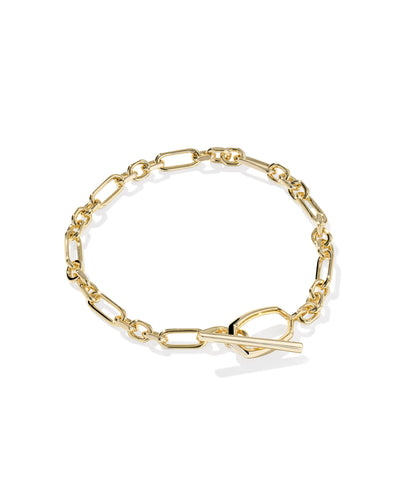 Kendra Scott Sylvia Metal Link and Chain Bracelet-Bracelets-Kendra Scott-Market Street Nest, Fashionable Clothing, Shoes and Home Décor Located in Mabank, TX