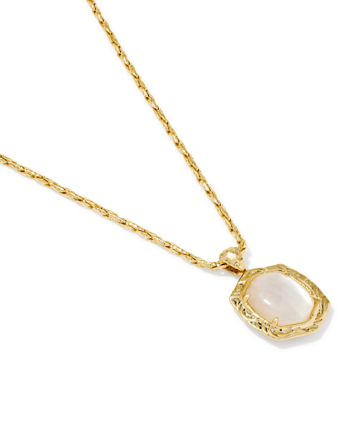 Kendra Scott Tiger Striped Daphne Small Long Pendant Necklace