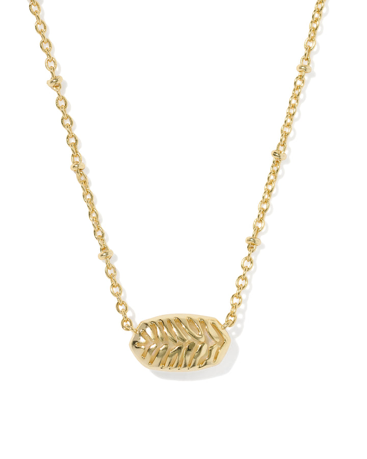 Kendra Scott Tiger Striped Elisa Short Pendant Necklace-01-Jewelry-Kendra Scott-Market Street Nest, Fashionable Clothing, Shoes and Home Décor Located in Mabank, TX